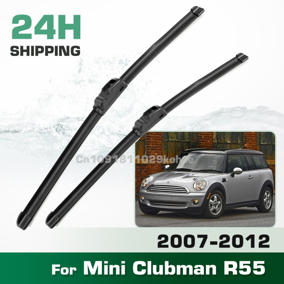 For Mini Clubman R55 2007-2012 2008 2009 2010 2011 LHD&RHD Front Wiper Blades Windshield Windscreen Window Brush 19" 18"-image-OPC-PMSHZD5-NEW