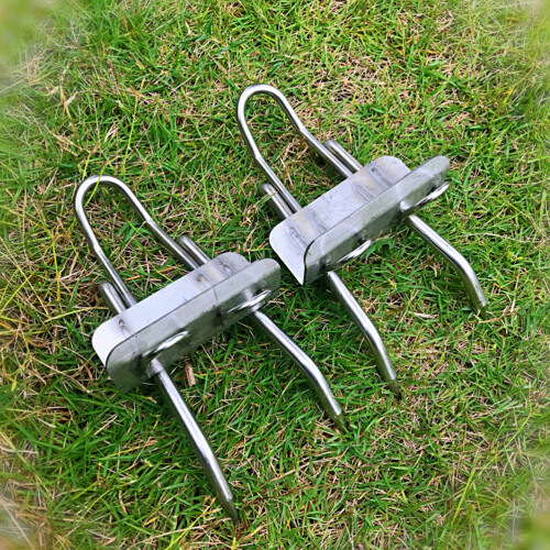 Tree Climbing Spikes with 304 Stainless Steel Multi-Function Pole Hook Non-Slip 2