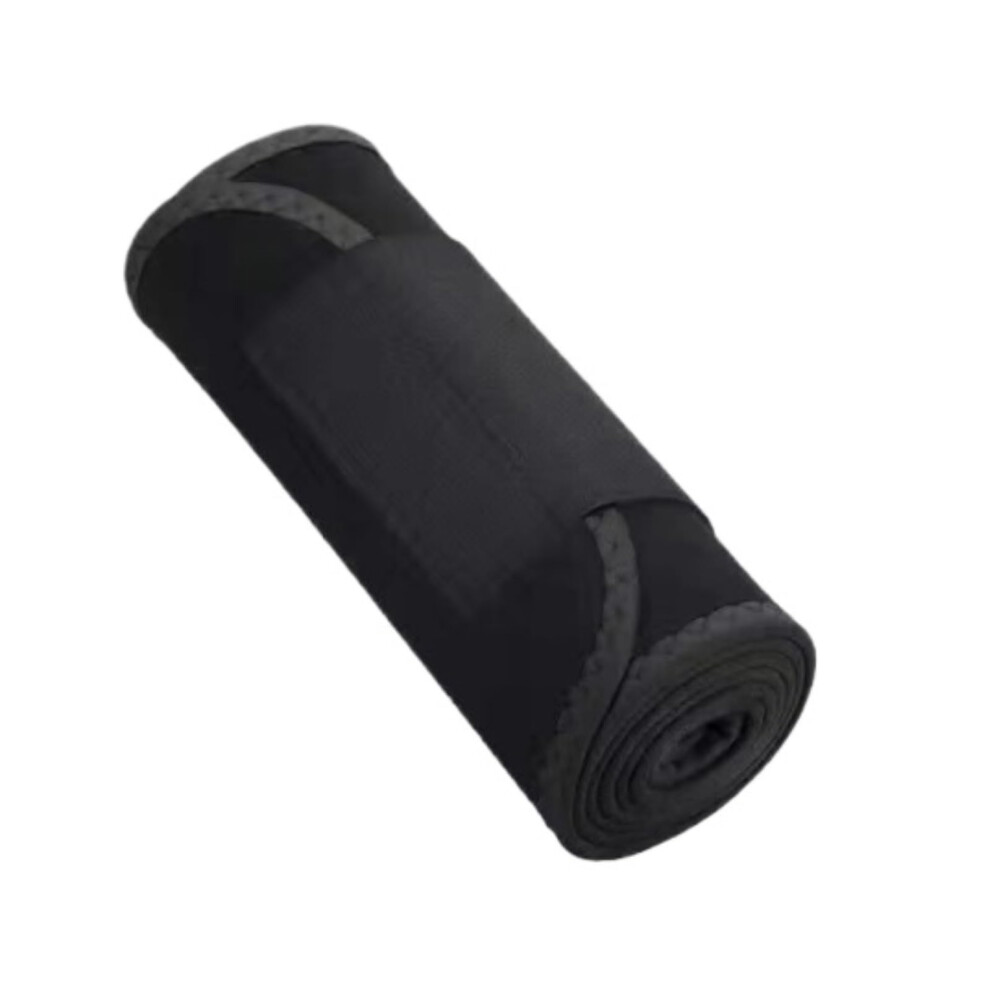 Lumbar Support Belt For Back Pain, Adjustable Waist Trimmer, Sauna Sweat Belt, Black Size 110