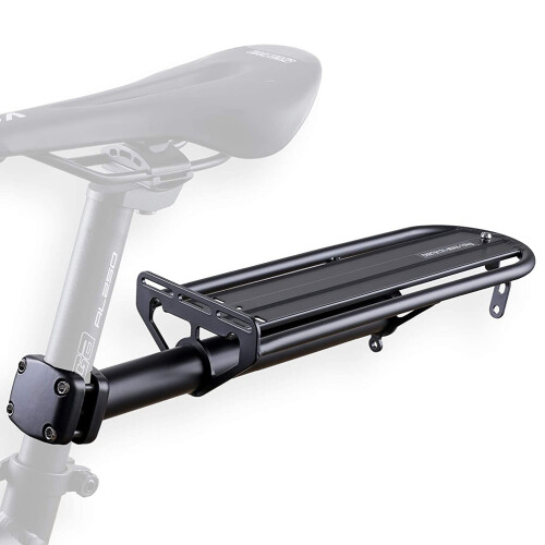 Seatpost Mounted Pannier Rack with Extending Adjustable Design 1