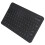 Cap rond 110 mAh 10 pouces clavier Bluetooth noir 16