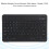 Cap rond 110 mAh 10 pouces clavier Bluetooth noir 13