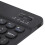Cap rond 110 mAh 10 pouces clavier Bluetooth noir 12
