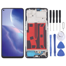 Compatible with OPPO Reno5 Z Mobile Phone Screen Assembly LCD Display Inner and Outer Integrated Screen