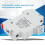 Fuse Holder Base DIN Rail Mount 1000VDC 1P30A, Compact Size 12