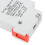 Fuse Holder Base DIN Rail Mount 1000VDC 1P30A, Compact Size 3