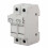 Fuse Holder Base 2 Pole DIN Rail Mount 1000V DC 2P15A 12