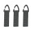 10 Pieces Wire Storage Strap for Home Storage Organizer (Black) 1