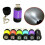 Mini Rechargeable LED Waterproof Keychain Flashlight, 70mAh, 52x21mm 10
