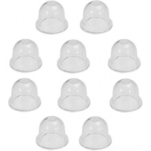 10Pcs White Primer Bulb Pump, Primer Bulb, Primer Bulb Base Pumps, Carburetor Primer, Carburetor Primers Pump, for Lawnmower, Hedge Trimmer, Gasoline