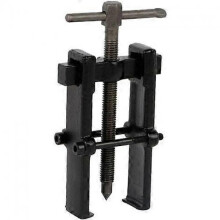 Two-jaw gear puller, manual assembly puller for car, black