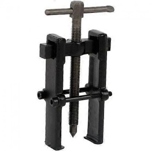 Two-jaw gear puller, manual assembly puller for car, black