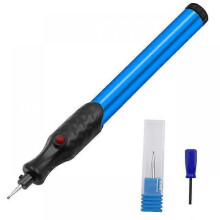 Engraving Pen Electric Engraver Pen Engraving Carve Tool for DIY Stationery School Jewelry Metal Glass Stone Plastic Wood with Diamond Tip, Guazhuni