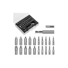 Damaged Screw Extractor Kit, 【22 Pieces】Screw Extractor and Bolt Extractor with Extension Bit Holder and Socket Adapter, Made from S2 Alloy Steel