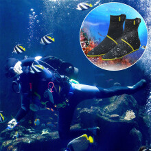 Calzini da immersione in neoprene da 3 mm XS-XL Nero antiscivolo
