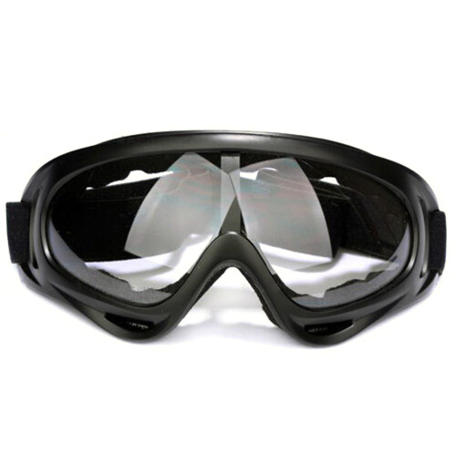 UV-geschützte wind- und staubdichte Sportbrille mit verstellbarem Elastband 1