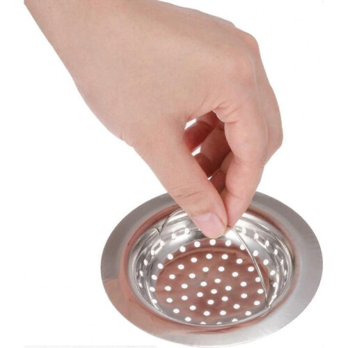 Stainless Steel Sink Strainers One Set (Outer Diameter 11cm) 1