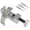 Adjustable Pin Punch Tool Compatible with Watches/Clockmaking + 4 Different Size Pin Punches - 1