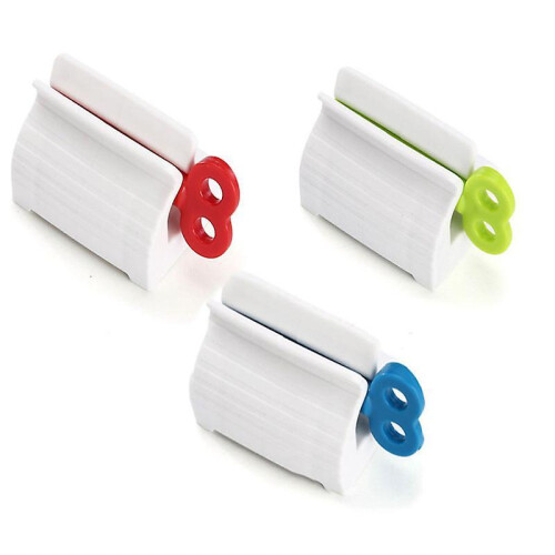 Pieces Rolling Tube Toothpaste Squeezer Seat Holder Rotate Toothpaste Dispenser for Bathroom 13Thirteen