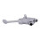Macaron Polished Chrome Floor Mounted Foot Pedal Valve 2