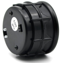 52 mm LCD-Öldruckanzeige 0-120 PSI mit Sensor Blue LED & Warnlicht