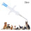 20PCS Animal RFID Microchips, 1.4x8mm, 512 Bits, with Syringe 14