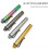 Compact Retractable Broken Window Tool - Pen Style Telescopic 12.8 inches 8