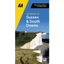 50 Walks in Sussex amp South Downs Paperback Book