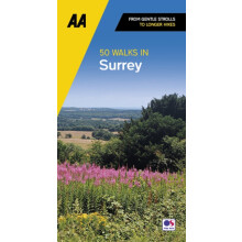 50 Walks in Surrey Paperback Book