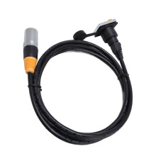 Wasserdichter 2m Ethernet-Verlängerungskabel RJ45 Stecker auf Buchse, stabiler LAN-Netzwerkadapter