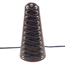 Adjustable Leather Arm Guards 7.1" for Role-Play & Stage Performances