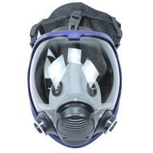 Maschera antigas integrale in silicone, da indossare sulla testa, 800 g