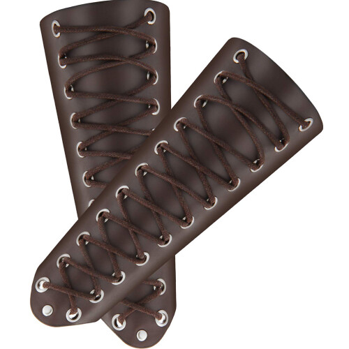 Adjustable Leather Arm Guards 7.1" for Role-Play & Stage Performances 1