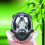 Full Face Silicone Gas Mask with Filter, Head-Mounted, 800g 4