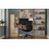 COSMO Oak Artisan Desk + Bookcase Set 2