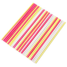 30Pcs Colorful Paper Candy Sticks for DIY Lollipops & Cake Pops 150mm