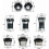 Spindle head, 6.35mm bit adapter 8mm converter adapter 2