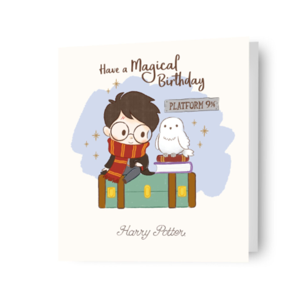 Harry Potter 'Magical' Birthday Card