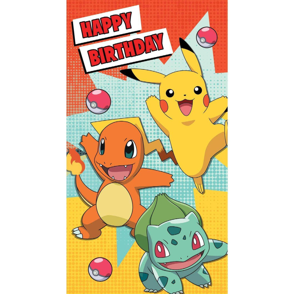Pokémon Pokemon Happy Birthday Card