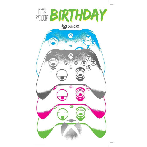 Xbox Xbox Birthday Card Official Merchandise 1