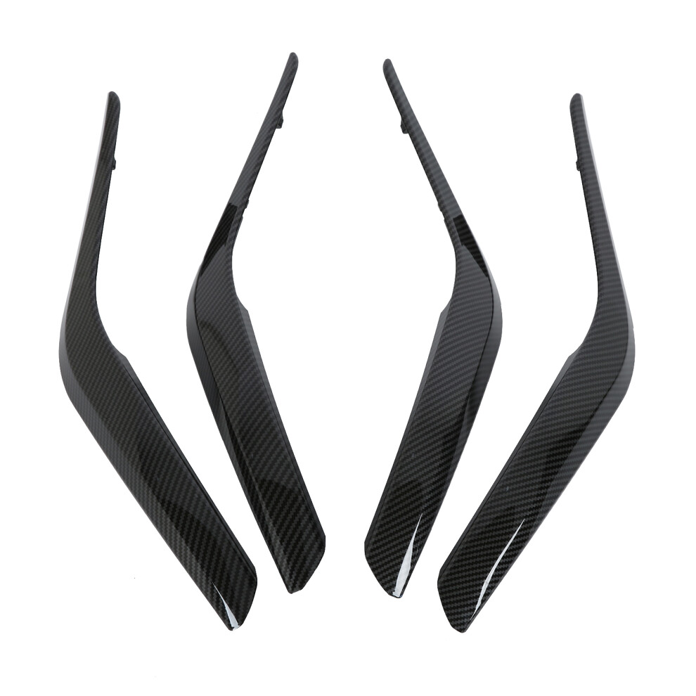4Pcs Carbon Fiber Style Inner Door Armrest Handle Trim Fits X1 E84 2010-2016 5021358748203