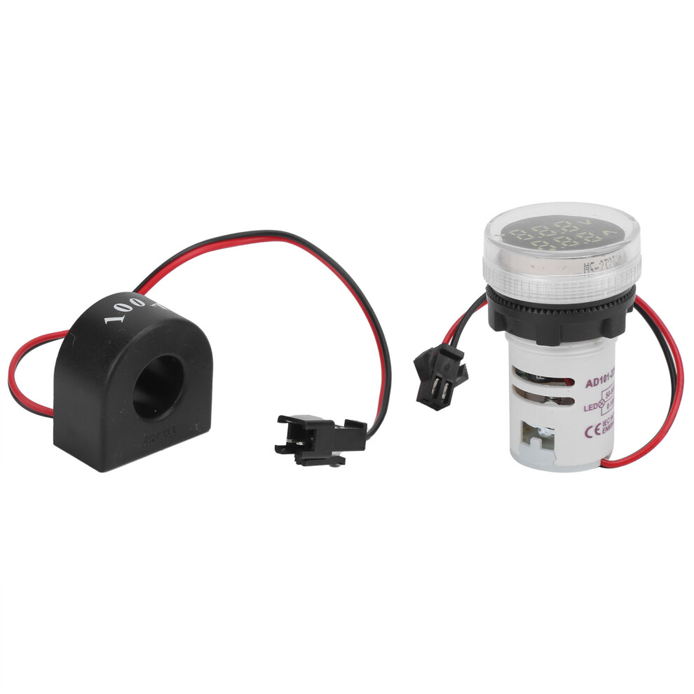 AD101‑22VAM Voltage & Current Indicator White, AC50‑500V 0‑100A-image-OPC-PMSJ7KN-NEW