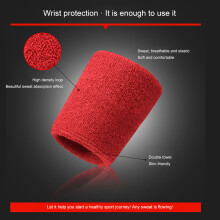 Durable Wristbands for Basketball & Tennis - Comfortable & Elastic Fit