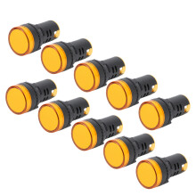 AD16-22DS Gelbe LED-Anzeigeleuchte 22 mm Hochleistungs-Signalleuchte