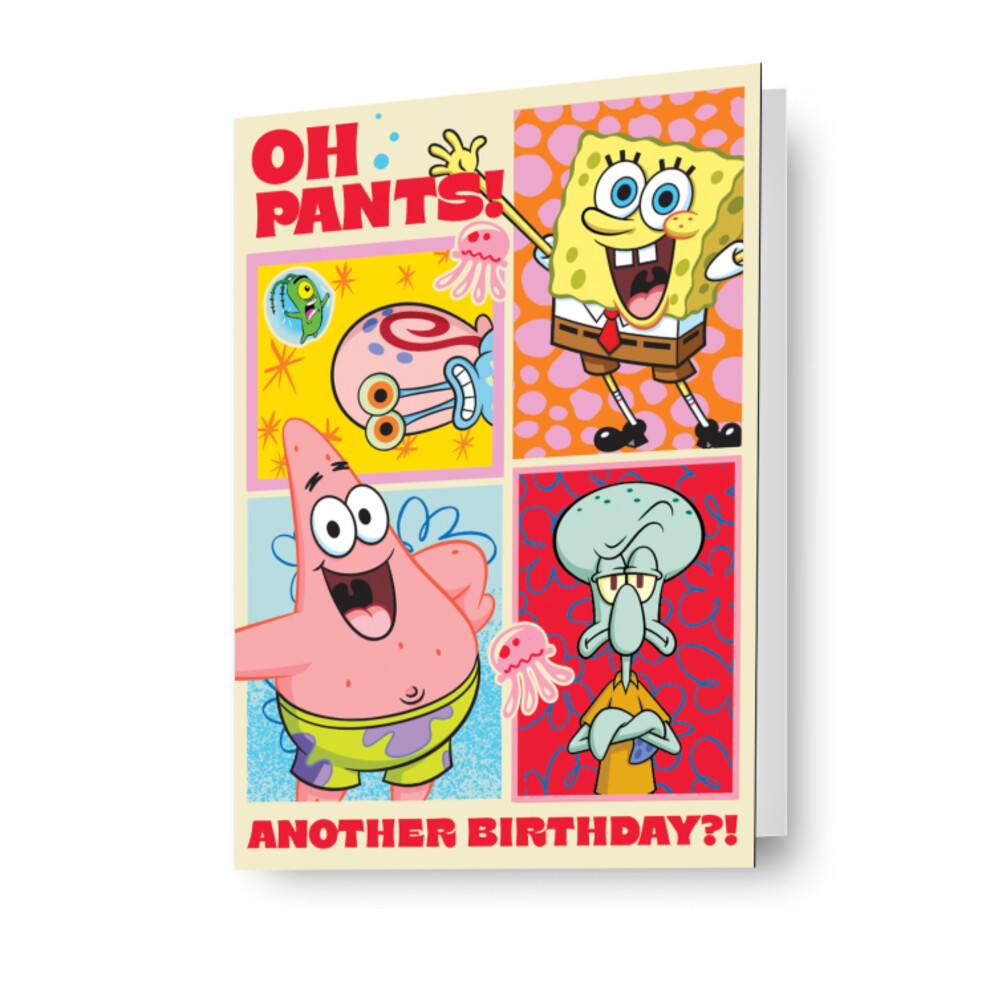 Spongebob Squarepants Birthday Card