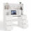 KUBA Desk Set + Extension Piece, White 10