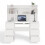 KUBA Desk Set + Extension Piece, White 7