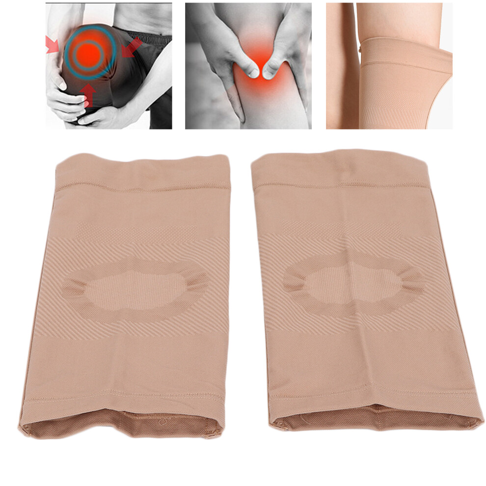 XXL Breathable Knee Compression Sleeve Support Pain Relief Elastic Brace