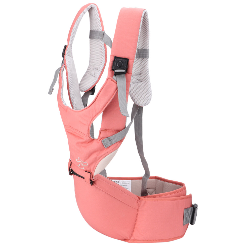 Pink Multi-Functional Baby Hipseat Carrier For Infants & Toddlers