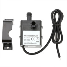 Decdeal Ultraleiser Mini-DC12V 4,5W bürstenlose Wasserpumpe 240L/H Wasserdicht